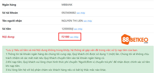Nạp Tiền 188BET: Hướng Dẫn Cách Nạp Tiền Vào Tài Khoản Chi Tiết 2 Hướng dẫn chuyển tiền online tại 188bet