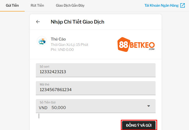 Nạp Tiền 188BET: Hướng Dẫn Cách Nạp Tiền Vào Tài Khoản Chi Tiết 4 Nạp tiền qua phương thức thẻ cào