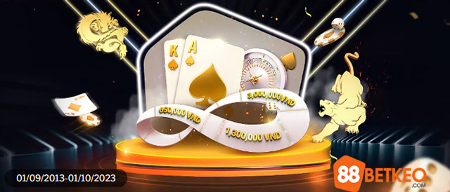Khuyến Mãi 188Bet: Nhận Ngay 88K Đăng Ký Thành Viên Mới Tại Nhà Cái 188BET 4 Thắng liên tiếp lên đến 3.000.000 VNĐ